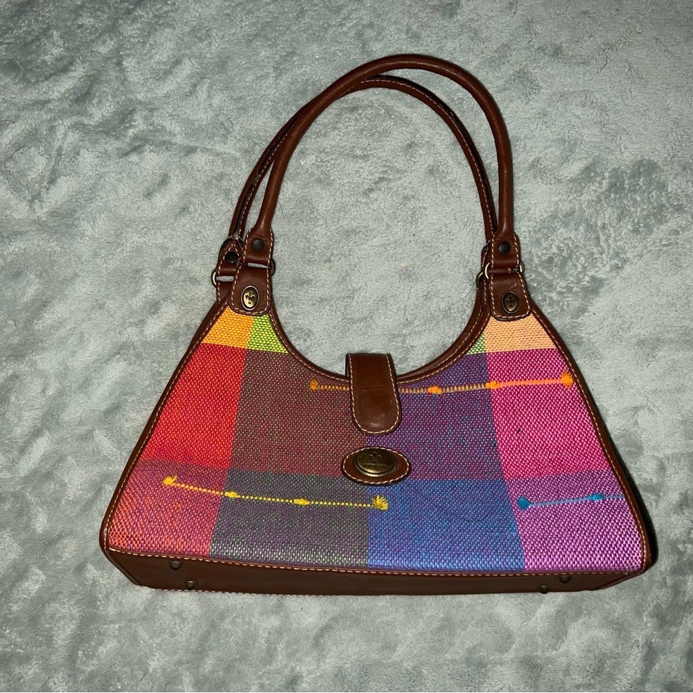 Multi colored purse